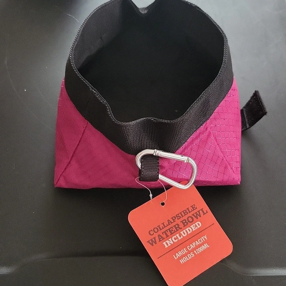 Arcadia Rasberry Pink Water Bladder Harness For Dog